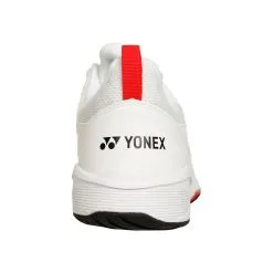 YONEX Power Cushion Sonicage 3 Scarpa Per Tutte Le Superfici Uomini - Bianco, Rosso -Vendite Racchette da tennis 01408000 0 2