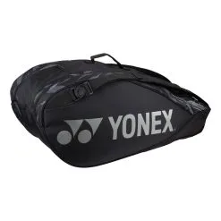YONEX Pro Racquet Bag Borsa Per Racchetta Da 9 - Nero, Grigio