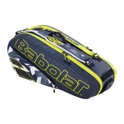 Babolat RH X 6 Pure Aero Borsa Per Racchetta - Antracite, Giallo