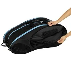 Wilson Tour 15 Borsa Per Racchetta Edizione Speciale - Nero, Blu -Vendite Racchette da tennis 0205100000 13