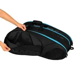 Wilson Tour 15 Borsa Per Racchetta Edizione Speciale - Nero, Blu -Vendite Racchette da tennis 0205100000 15