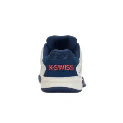 K-Swiss Hypercourt Express 2 Scarpa Per Tutte Le Superfici Uomini - Bianco, Blu Scuro -Vendite Racchette da tennis 02242000 0 2