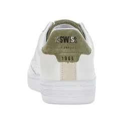 K-Swiss Lozan Klub LTH Scarpa Per Il Tempo Libero Uomini - Bianco, Oliva -Vendite Racchette da tennis 02269000 0 2