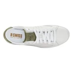 K-Swiss Lozan Klub LTH Scarpa Per Il Tempo Libero Uomini - Bianco, Oliva -Vendite Racchette da tennis 02269000 0 4