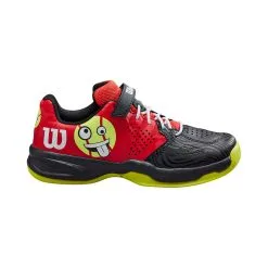 Wilson Kaos Scarpa Per Tutte Le Superfici Bambini - Nero, Rosso