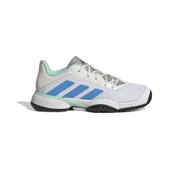 ADIDAS Barricade Scarpa Per Tutte Le Superfici Bambini - Bianco, Blu