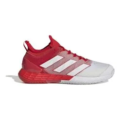 ADIDAS Adizero Ubersonic 4 Scarpa Per Tutte Le Superfici Uomini - Bianco, Rosso