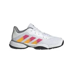 ADIDAS Barricade Scarpa Per Tutte Le Superfici Bambini - Bianco, Multicolore